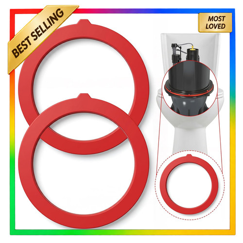 Toilet flush valve seal kit - flush,